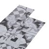 vidaXL Samolepiace PVC podlahov&eacute; dosky &Scaron;ed&yacute; vzor 30,5 x 61 cm 28 ks