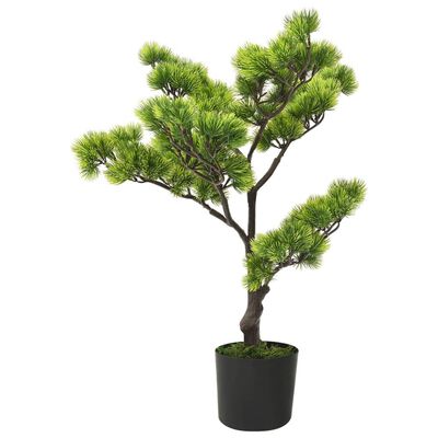vidaXL Umelý bonsaj, borovica s kvetináčom 60 cm, zelený