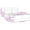 vidaXL R&aacute;m postele Bet&oacute;nov&aacute; 180 x 200 cm Mas&iacute;vne borovicov&eacute; drevo