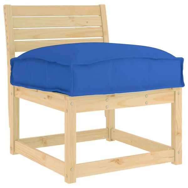 vidaXL Podložka Kr&aacute;lovsk&aacute; modr&aacute; 60 x 40 x 8 cm Oxfordsk&aacute; l&aacute;tka