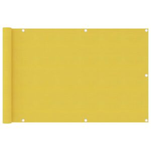 vidaXL Balk&oacute;nov&aacute; mark&iacute;za žlt&aacute; 90x400 cm HDPE