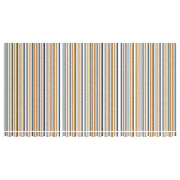 vidaXL Náhradná látka pre markízu rôznofarebná pruhovaná 6x3 m