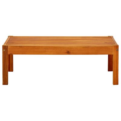 vidaXL Záhradný stôl 85x57x29 cm masívne akáciové drevo