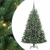 vidaXL Umel&yacute; Skl&aacute;pac&iacute; Vianočn&yacute; Stromček Zelen&aacute; 150 cm PVC a kov