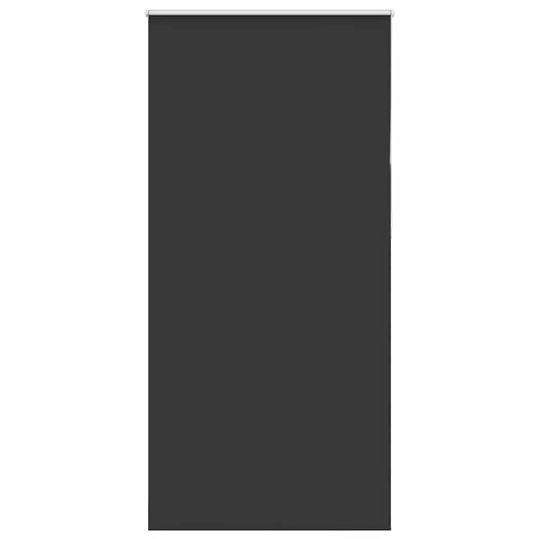 vidaXL Roleta Zatemnenie Čierna 90x210 cm &Scaron;&iacute;rka l&aacute;tky 85,7cm Polyester