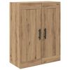 vidaXL Highboard Remeseln&yacute; dub 69,5 x 34 x 180 cm Kompozitn&eacute; drevo