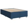 vidaXL Boxspring posteľ s matracom modr&yacute; 140x190 cm l&aacute;tka
