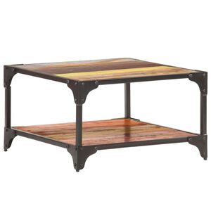 vidaXL Konferenčn&yacute; stol&iacute;k 60x60x35 cm, recykovan&yacute; mas&iacute;v