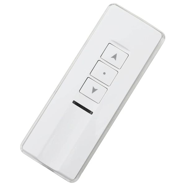 vidaXL Zaťahovacia markíza s motorom 400 cm žlto-biela