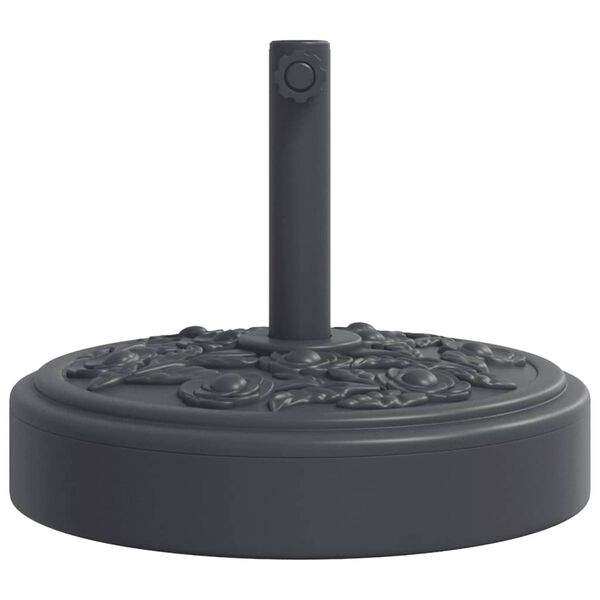 vidaXL Podstavec pod slnečník pre Ø38/48 mm tyče 25 kg kruh