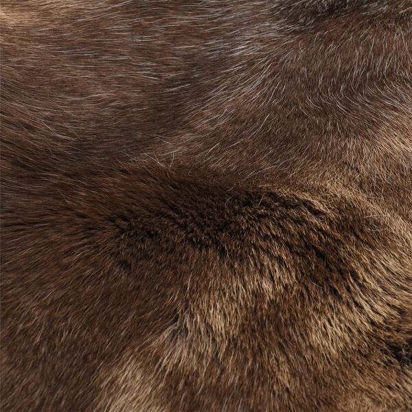 335859 vidaXL Reindeer Skin Mixed Grey 80x130 cm