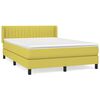 vidaXL Boxspring posteľ s matracom zelen&aacute; 140x190 cm l&aacute;tka