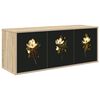 vidaXL N&aacute;stenn&yacute; TV kabinet BREMEN 102 x 33 x 40 cm Dub sonoma