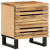 vidaXL Nočn&yacute; stol&iacute;k 40x34x46 cm surov&eacute; mas&iacute;vne mango
