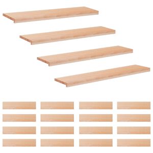 vidaXL N&aacute;&scaron;ľapy na schody 20 ks 120 x 30 x 2 cm Pr&iacute;rodn&aacute;