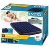 Intex Dura-Beam nafukovacia posteľ s pumpou 152x203x25 cm modrá