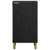 vidaXL Komoda čierna 40x33x75 cm kompozitn&eacute; drevo