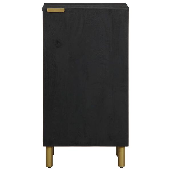 vidaXL Komoda čierna 40x33x75 cm kompozitn&eacute; drevo