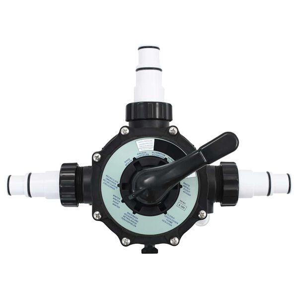 vidaXL Viacsmerový ventil pre pieskový filter ABS 1,5" 6-cestný