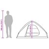 vidaXL Kempingový stan, kupola, 2 osoby, maskáčový, vodoodolný
