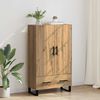 vidaXL Highboard Remeseln&yacute; dub 69,5 x 30 x 115 cm Kompozitn&eacute; drevo