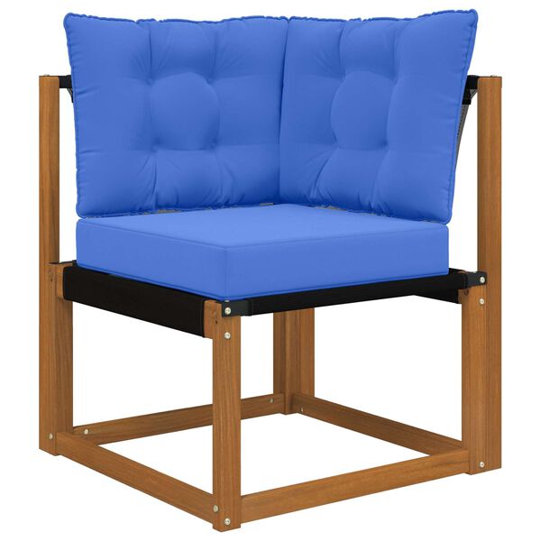 vidaXL Vank&uacute;&scaron; na vonkaj&scaron;iu pohovku 3 pcs Tyrkysov&aacute; Polyester