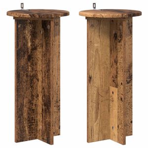 vidaXL Stojan na rastliny 2 pcs Star&eacute; drevo 29,5 x 29,5 x 60 cm