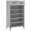 vidaXL Botn&iacute;k bet&oacute;novo siv&yacute; 60x35x105 cm kompozitn&eacute; drevo