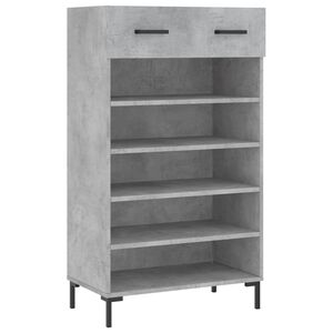 vidaXL Botn&iacute;k bet&oacute;novo siv&yacute; 60x35x105 cm kompozitn&eacute; drevo