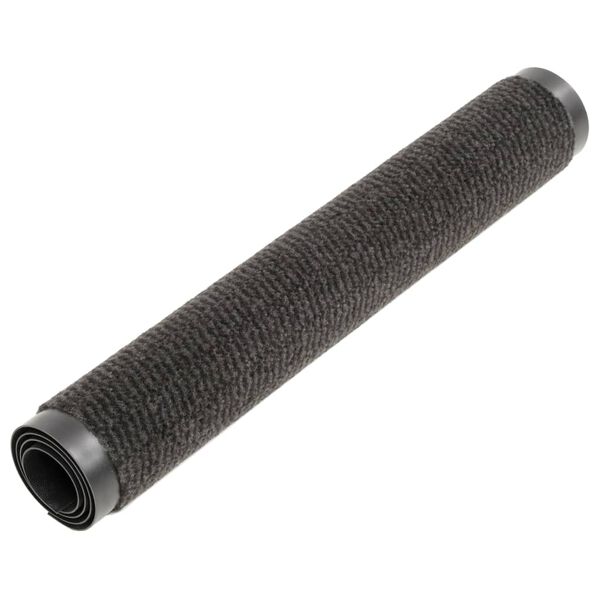 vidaXL Rohožky pred dvere 2 ks čierne 90x150 cm obdĺžnikov&eacute; v&scaron;&iacute;van&eacute;