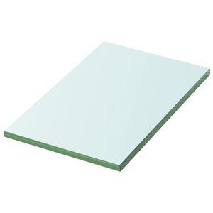 vidaXL Poličkov&yacute; panel z priehľadn&eacute;ho skla, 20x12 cm