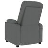 vidaXL Skl&aacute;pacie kreslo tmavosiv&eacute; l&aacute;tkov&eacute;