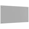 vidaXL Kuchynsk&yacute; backsplash 2 pcs Svetlosiv&aacute; 80 x 40 cm tvrden&eacute; sklo