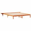 vidaXL Posteľov&yacute; r&aacute;m so stol&iacute;kmi Včel&iacute; hned&yacute; 200 x 210 cm