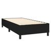 vidaXL Posteľn&yacute; r&aacute;m boxspring s matracom čierny 80x200 cm l&aacute;tka