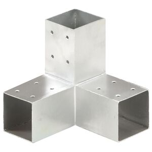 vidaXL Tr&aacute;mov&aacute; spojka v tvare Y 71x71 mm pozinkovan&yacute; kov