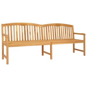 vidaXL Ručne vyrez&aacute;van&aacute; ružov&aacute; lavička 228 x 60 x 90 cm