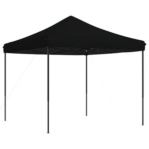 vidaXL Skladac&iacute; pop-up p&aacute;rty stan čierny 292x292x315 cm