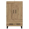 vidaXL Highboard Remeseln&yacute; dub 69,5 x 31 x 115 cm Kompozitn&eacute; drevo