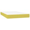 vidaXL Boxspring posteľ s matracom zelen&aacute; 120x200 cm l&aacute;tka