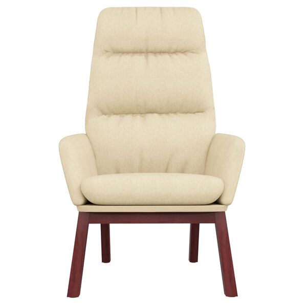 vidaXL Relaxačn&eacute; kreslo kr&eacute;mov&eacute; l&aacute;tkov&eacute;