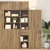 vidaXL Highboard Remeseln&yacute; dub 40 x 42,5 x 185 cm Kompozitn&eacute; drevo