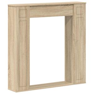 vidaXL R&aacute;m krbu Dub sonoma 100 x 20 x 100 cm Kompozitn&eacute; drevo