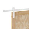 vidaXL Posuvn&eacute; dvere Hned&aacute; 93 x 211 cm Mas&iacute;vne borovicov&eacute; drevo