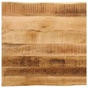 vidaXL Stolov&aacute; doska živ&aacute; hrana 40x40x3,8 cm mas&iacute;vny surov&yacute; mangovn&iacute;k