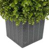 vidaXL Umelý eukalyptus Zelená 27 x 27 x 90 cm Plast