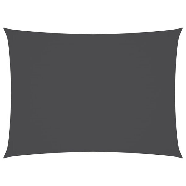 vidaXL Tieniaca plachta, oxford, obdĺžniková 2,5x4 m, antracitová
