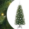 vidaXL Umel&yacute; vianočn&yacute; stromček Zelen&aacute; 150 cm PE a PVC