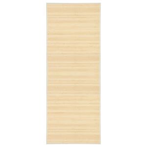 vidaXL Koberec bambusov&yacute; 80x200 cm pr&iacute;rodn&aacute; farba