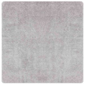 vidaXL Proti&scaron;mykov&yacute; Shaggy Koberec Siv&aacute; 120 x 120 cm PP